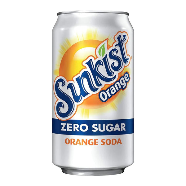 Sunkist Orange Zero Sugar 355ml