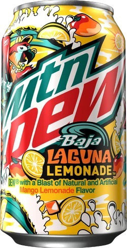 Mtn Dew Baja Laguana Lemonade 355ml