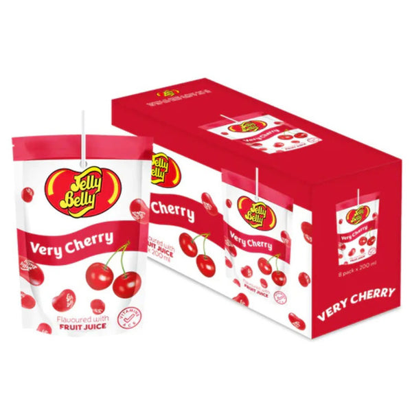 Jelly Belly Very cherry Drink Pouches 8pk