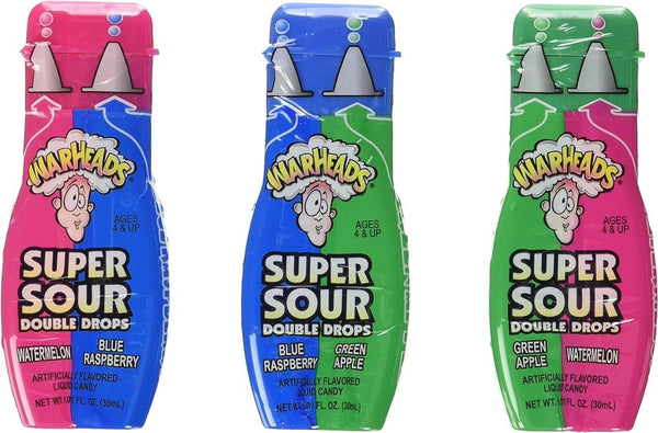 Warheads Super Sour Double Drops 30ml (EACH)