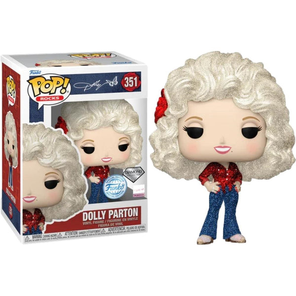 POP! Rocks Dolly - Dolly Parton (77 Tour) (351) (Special Edition, Diamond)