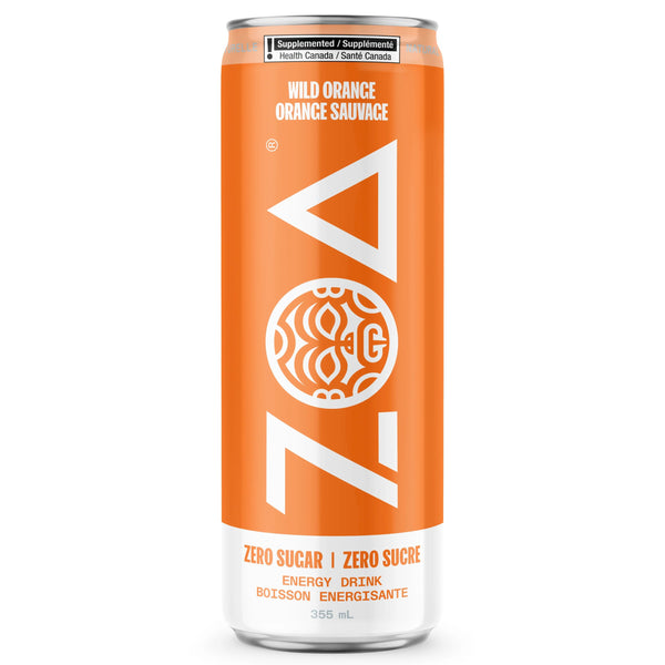 ZOA Zero Sugar Wild Orange Energy Drink 355ml