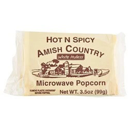 Amish Country Hot & Spicy Microwave Popcorn