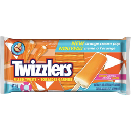 Twizzlers Orange Cream Pop Twists