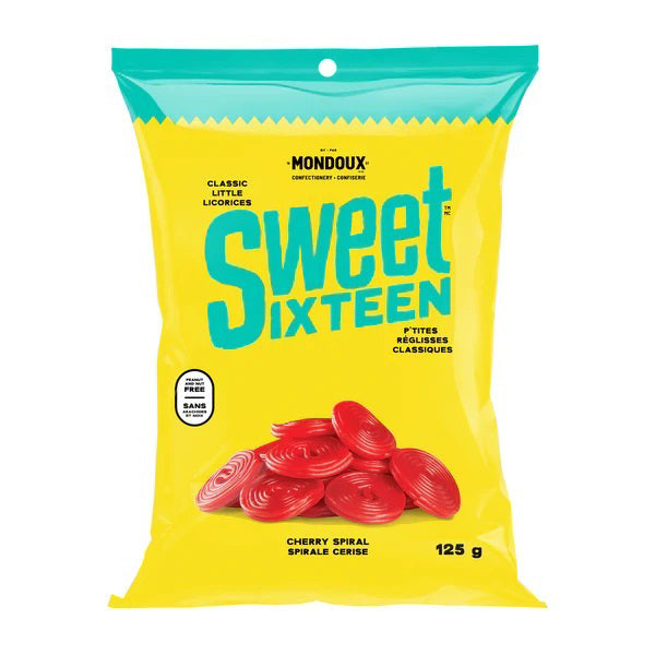 Sweet Sixteen Cherry Spiral 125g