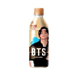 BTS Hot Brew Cafe Latte 350ml Best By 10/08/24