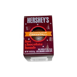 Hershey's Cinnamon Hot Cocoa Bomb Best By 10/2023