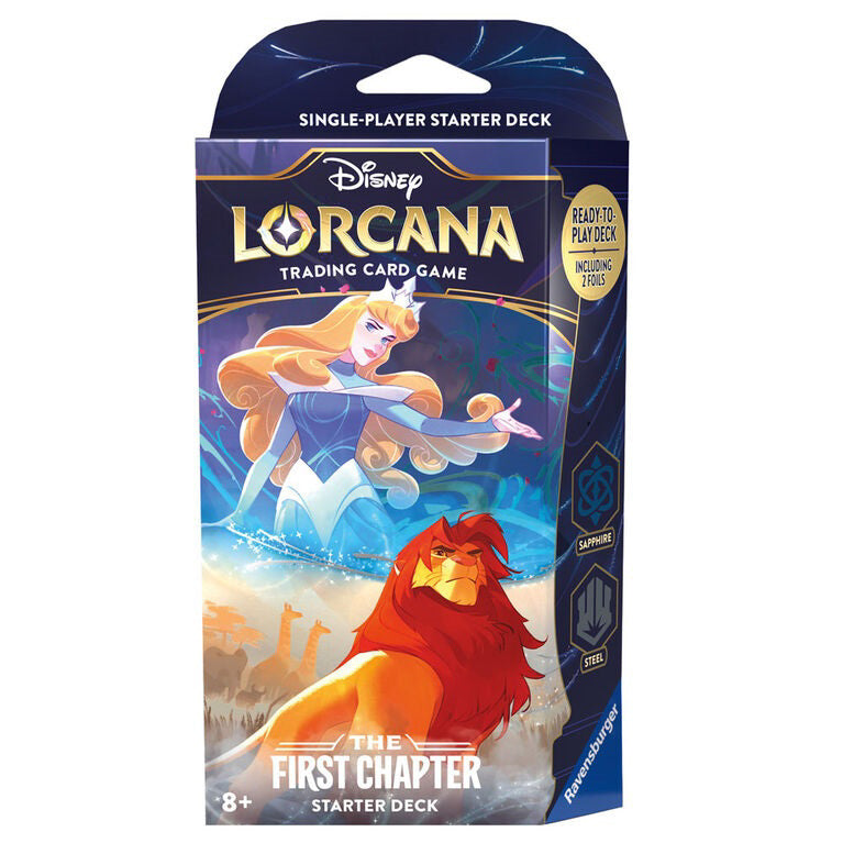 Disney Lorcana The First Chapter - Starter Deck - Saphire & Steel