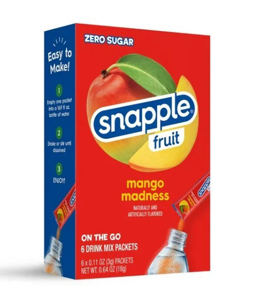 Snapple Mango Madness Singles To Go