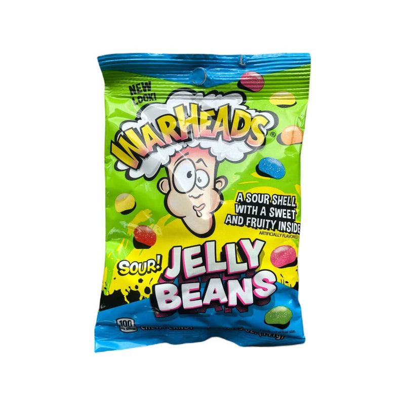 Warheads Sour Jelly Beans 141g