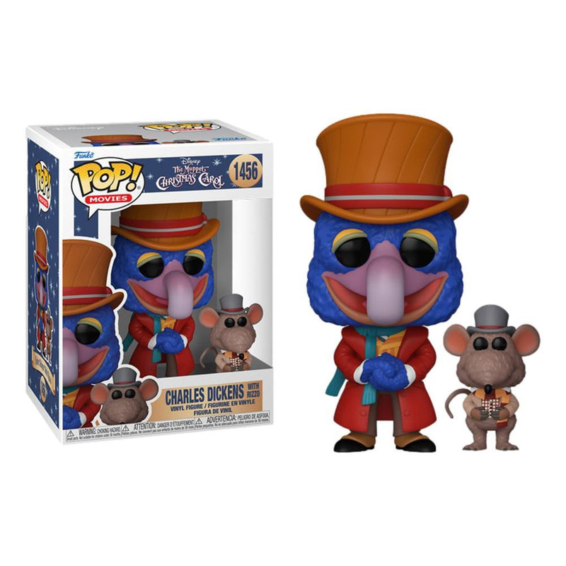 POP! Movies Disney Muppet Xmas Carol - Charles Dickens with Rizzo (1456)