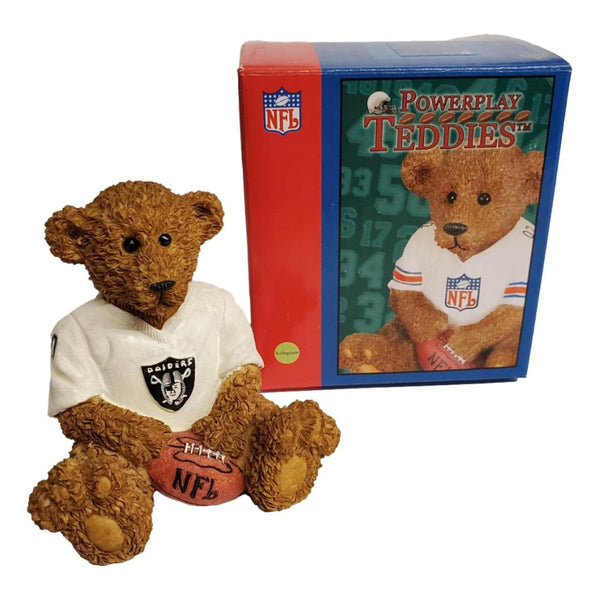 NFL- Mini Teddy Figurine - Oakland Raiders