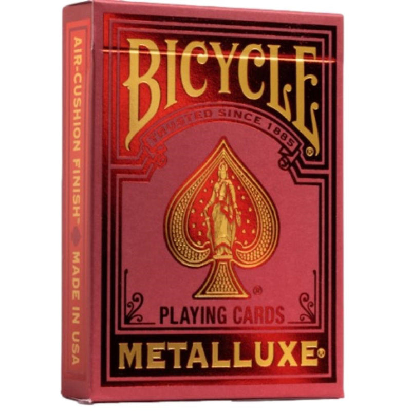 Bicycle - Metalluxe Holiday (Red) Playing Cards