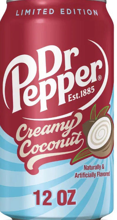 Dr Pepper Creamy Coconut 355ml