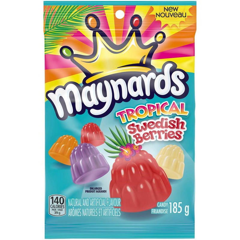 Maynards Swedish Berries Tropical 185g