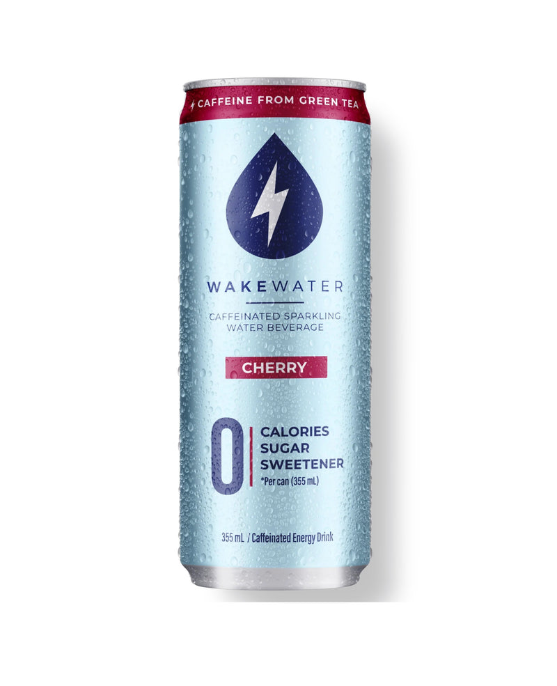 Wake Water Cherry Caffeinated Water 355ml