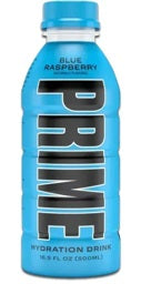 Prime Hydration Blue Raspberry 500ml Best By 06/19/24