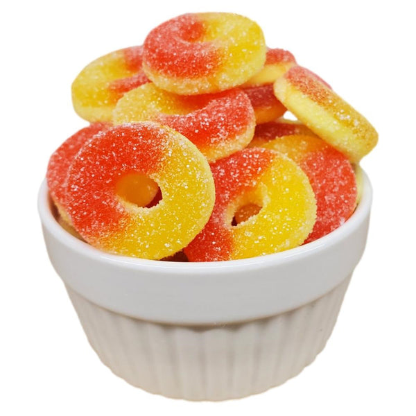 Sweet Peach Rings 250g