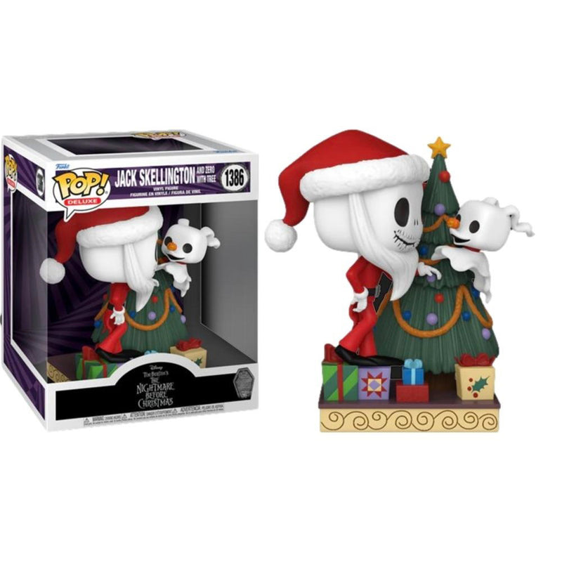 POP! Deluxe Disney NBX 30th - Jack Skellington and Zero with Tree (1386)