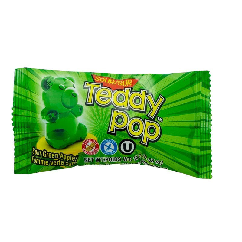 Sour Teddy Pop Assorted (EACH)