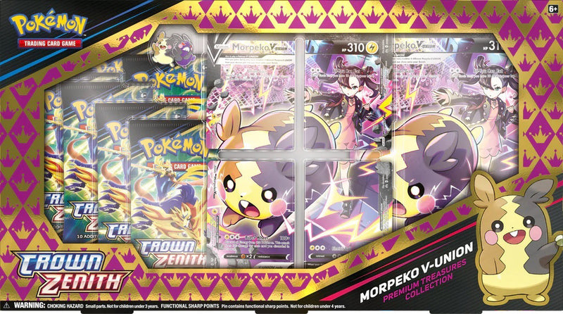 Pokemon - Crown Zenith - Morepeko V Union Premium Treasures Collection