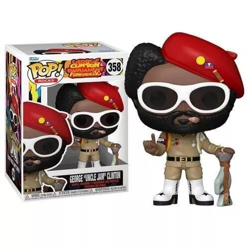 POP! Rocks Parliament Funkadelic - George "uncle Jam" Clinton (358)