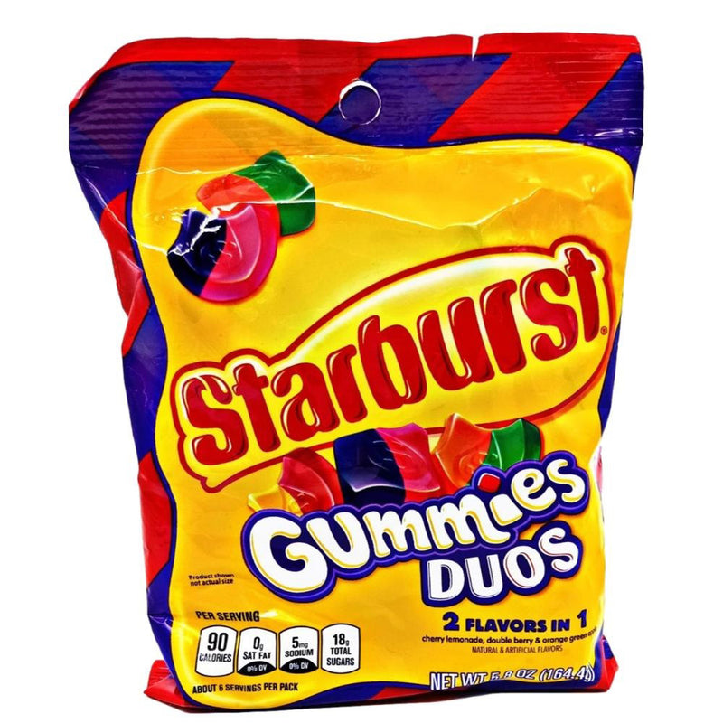 Starburst Gummies Duos 164g