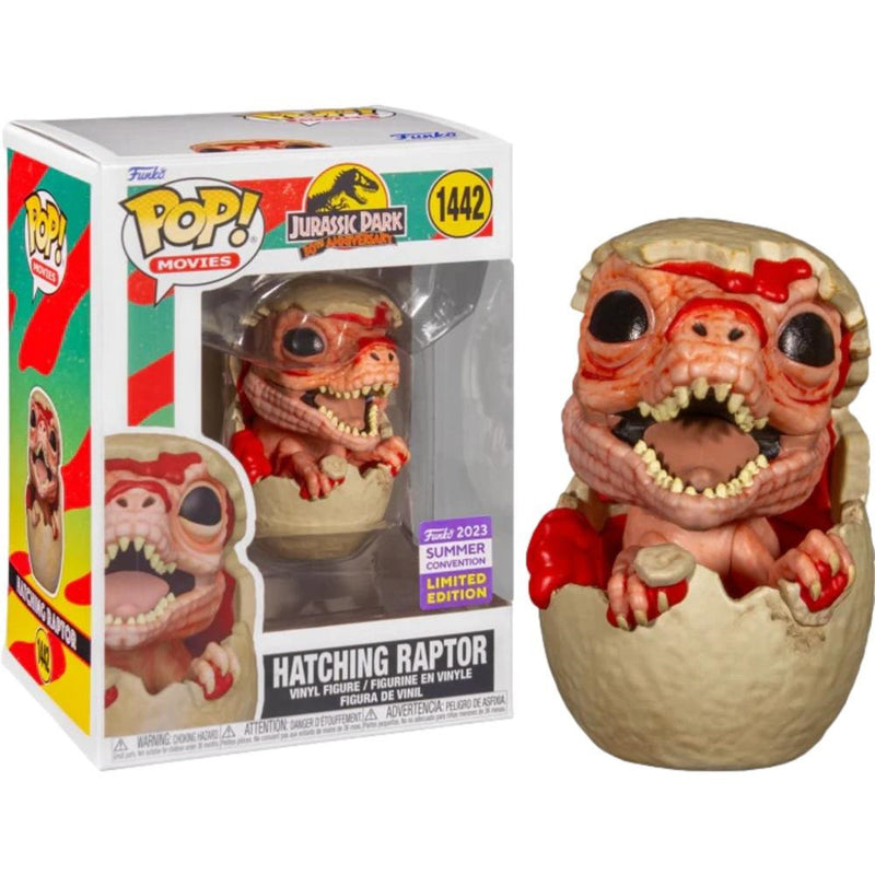 POP! Movies Jurassic Park 30th - Hatching Raptor (Summer Convention 2023) (1442)