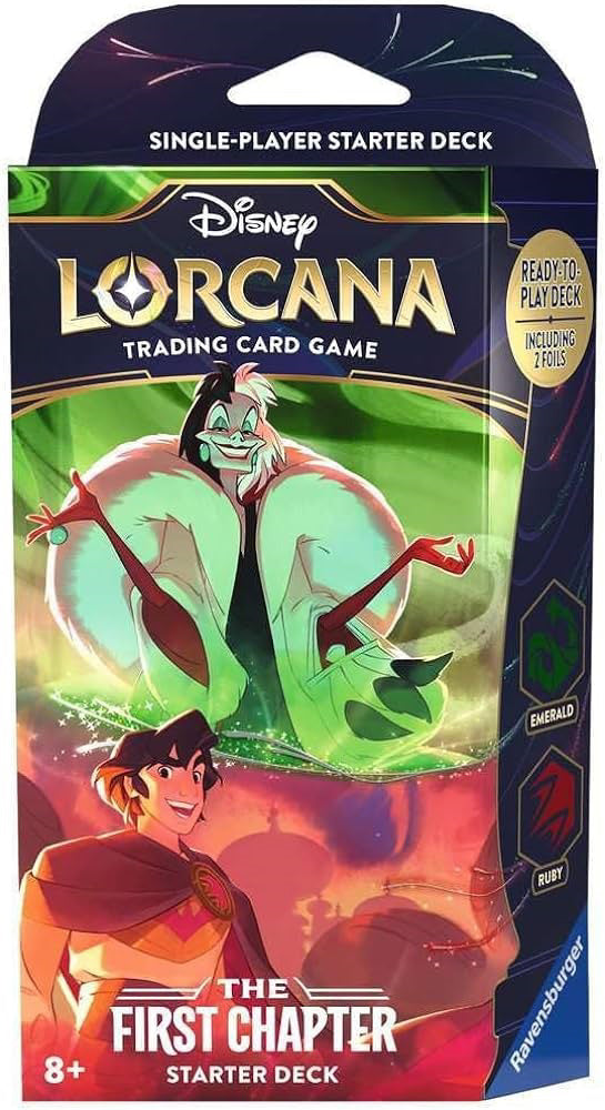 Disney Lorcana The First Chapter - Starter Deck - Emerald & Ruby