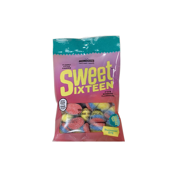 Sweet Sixteen Tropical Cones 135g