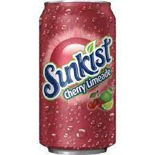 Sunkist Cherry Limeade 355ml