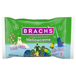 Brach's Candy Cane Forest Mellowcreme 226g Best By 08/2024