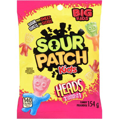 Sour Patch Kids Big Heads 154g