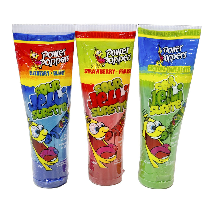 Power Poppers Sour Jelli 60ml (EACH)