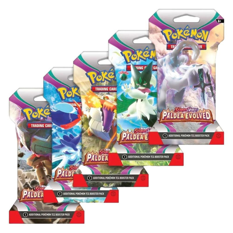 Pokemon - Paldea Evolved Sleeved Booster Pack (Random Artwork)