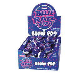 Charms Blue Raspberry Sucker