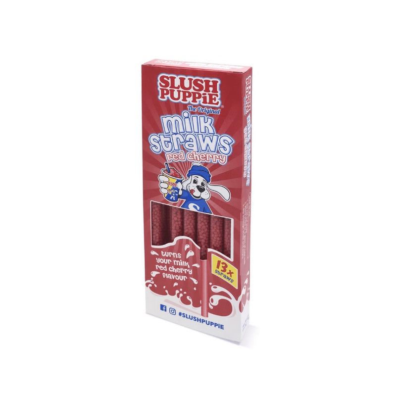 Slush Puppie Milk Straw Red Cherry