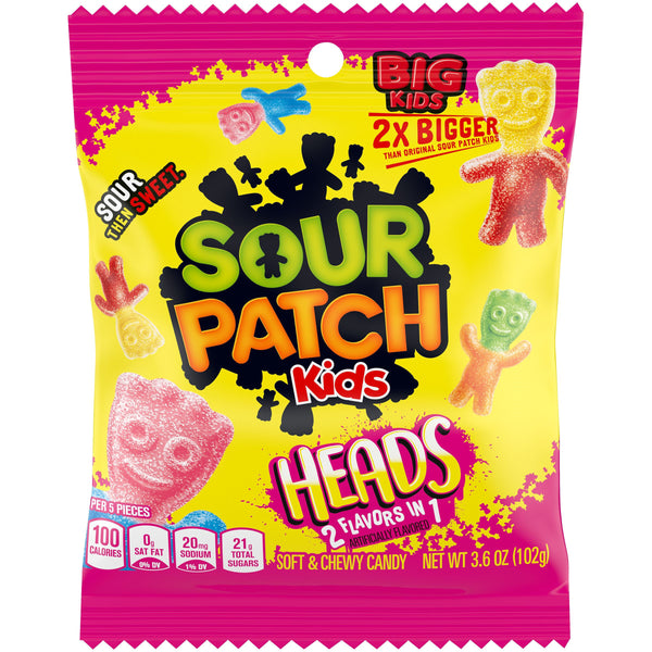 Sour Patch Kids Big Heads 102g