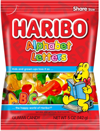 Haribo Alphabet Letters 142g