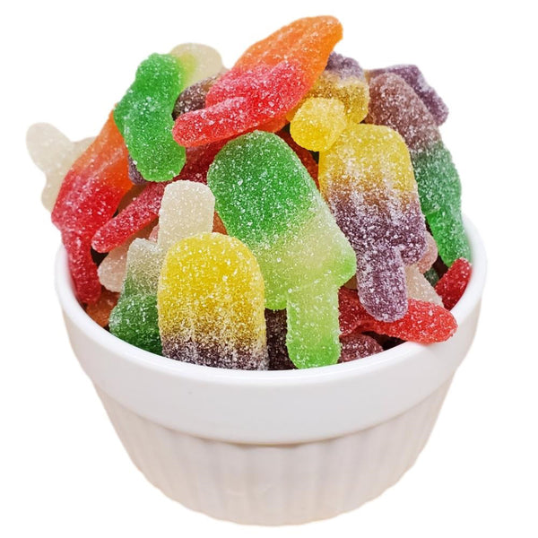 Sour Gummy Ice Pops 300g