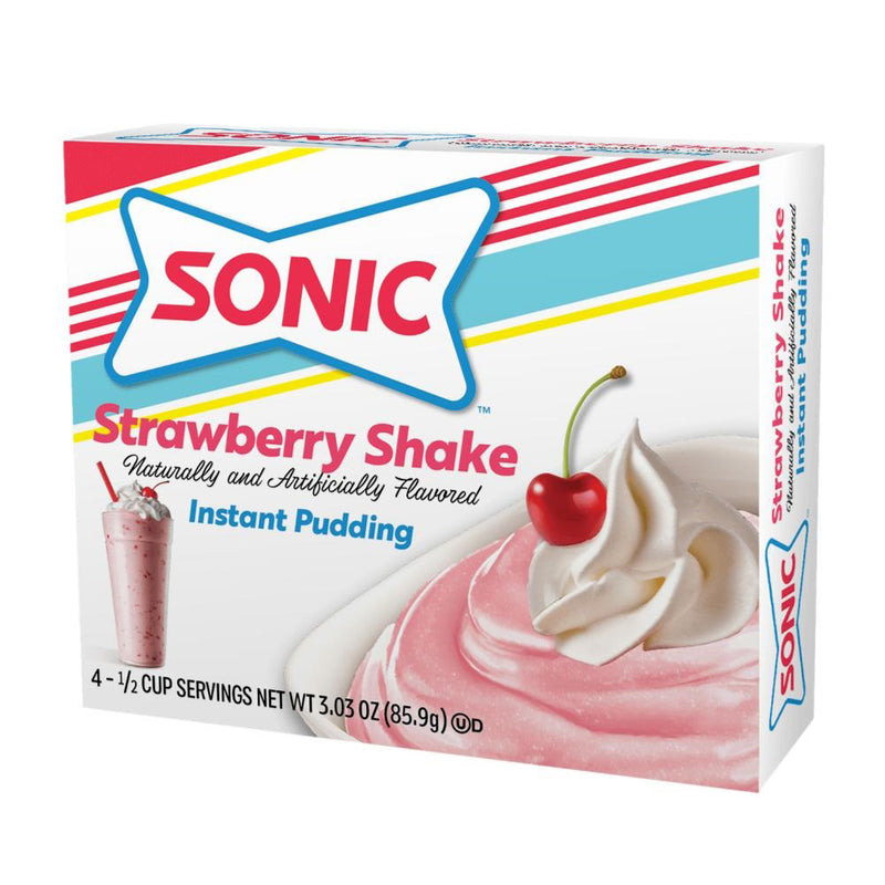 Sonic Strawberry Shake Instant Pudding