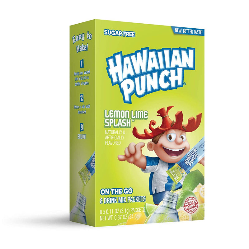 Hawaiian Punch Lemon Lime Splash Singles To Go