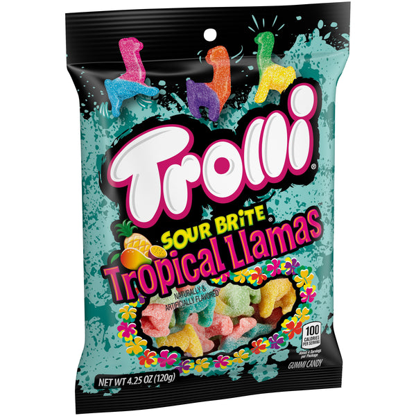 Trolli Sour Brite Llamas Tropical Llamas 120g