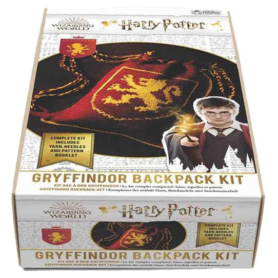 Harry Potter Knitting Kit - Gryffindor Backpack