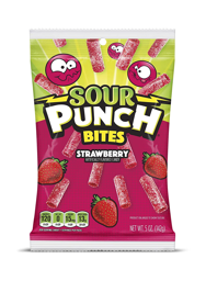 Sour Punch Strawberry Bites