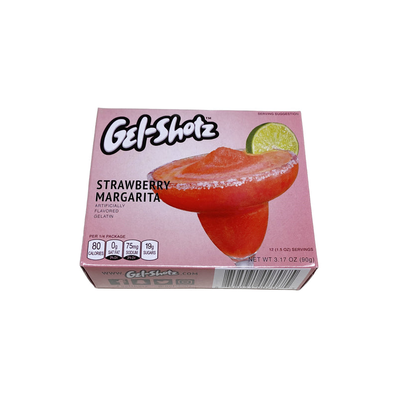 Gel Shotz Strawberry Margarita Gelatin