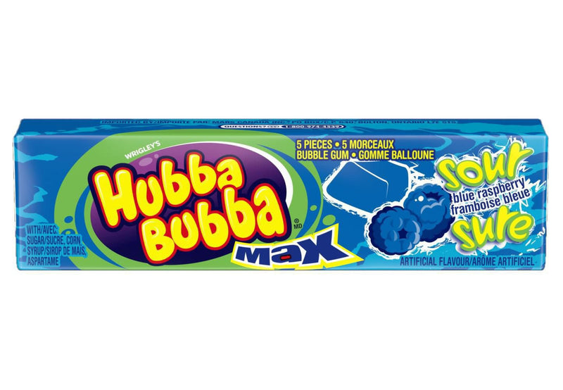 Hubba Bubba Max Sour Blue Raspberry