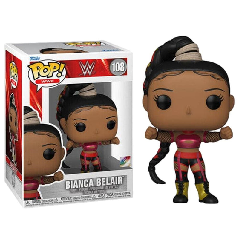 POP! WWE - Bianca Belair (wm38, Red, Metallic Boots)