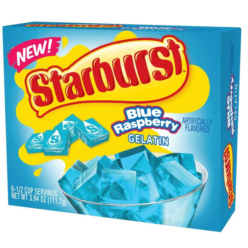 Starburst Blue Raspbery Gelatin