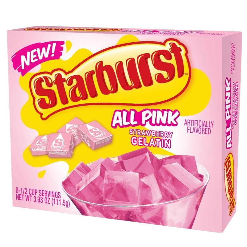 Starburst Strawberry Gelatin